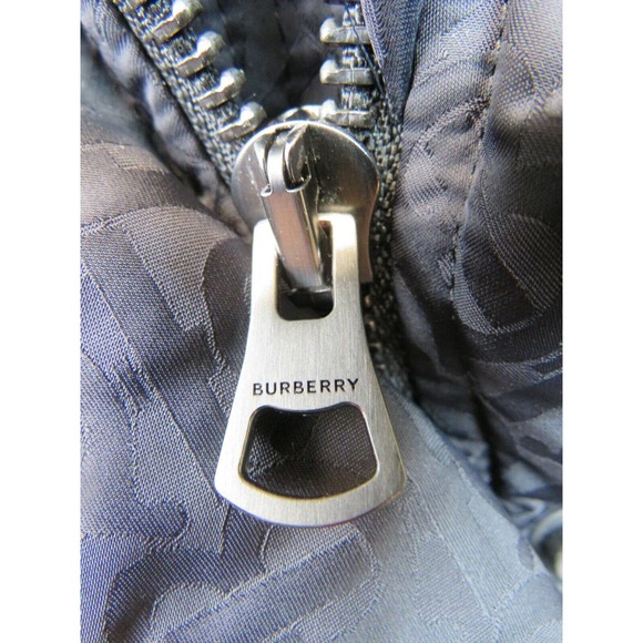 NWT BURBERRY SELLINDGE BLACK TB MONOGRAM LOGO HOODED DOWN PUFFER JACKET XL - Picture 10 of 13